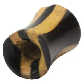 4 Gauge Wood Hollow Saddle Plug