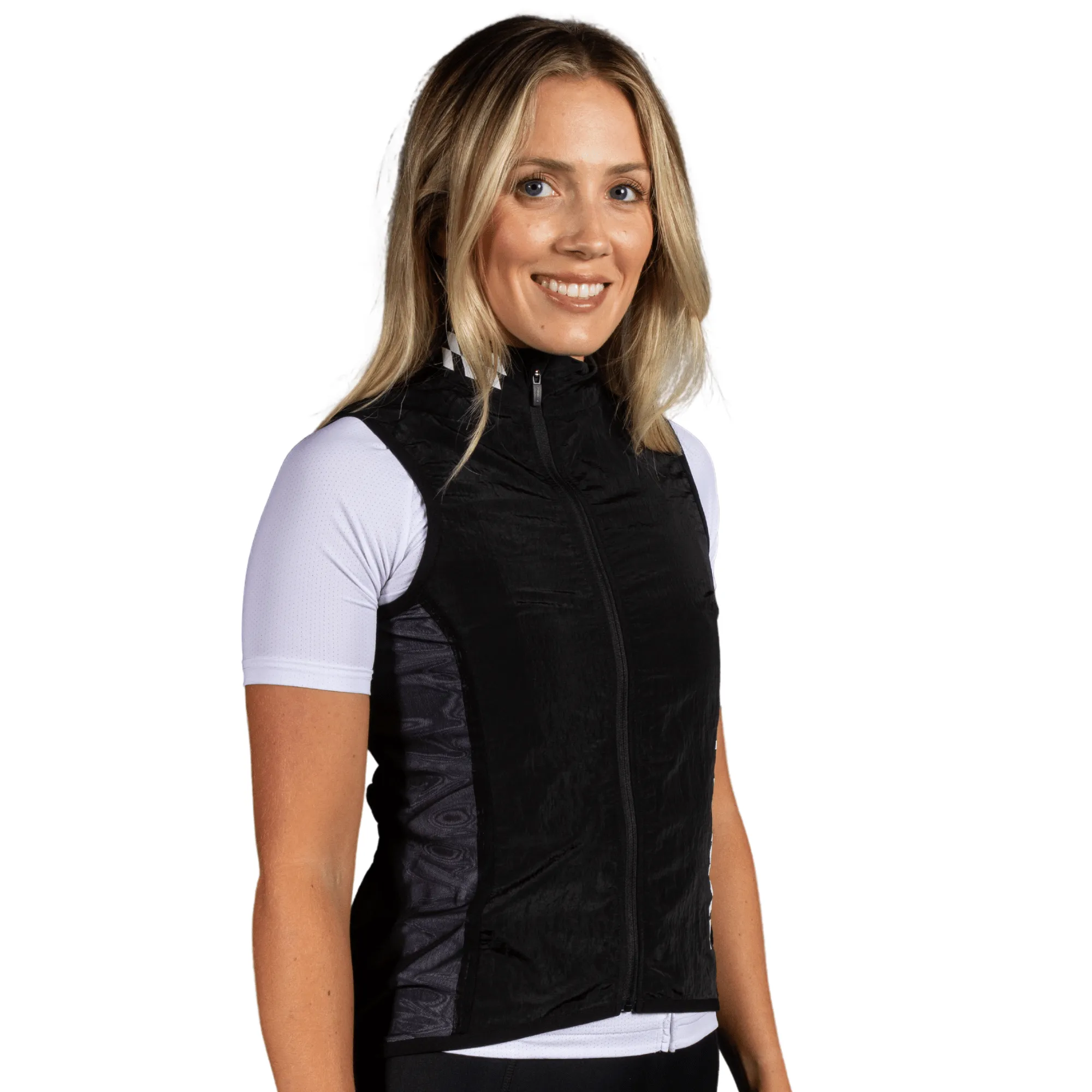 Alitios Women's Black Vertos Gilet