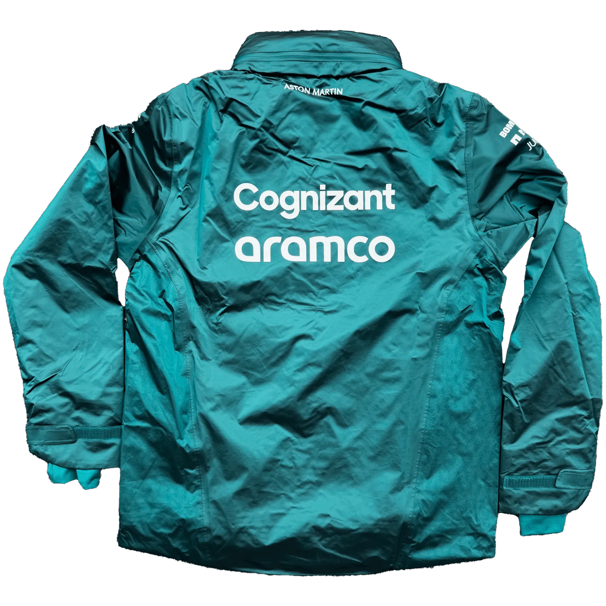Aston Martin Aramco F1 Men's Team Jacket- Green