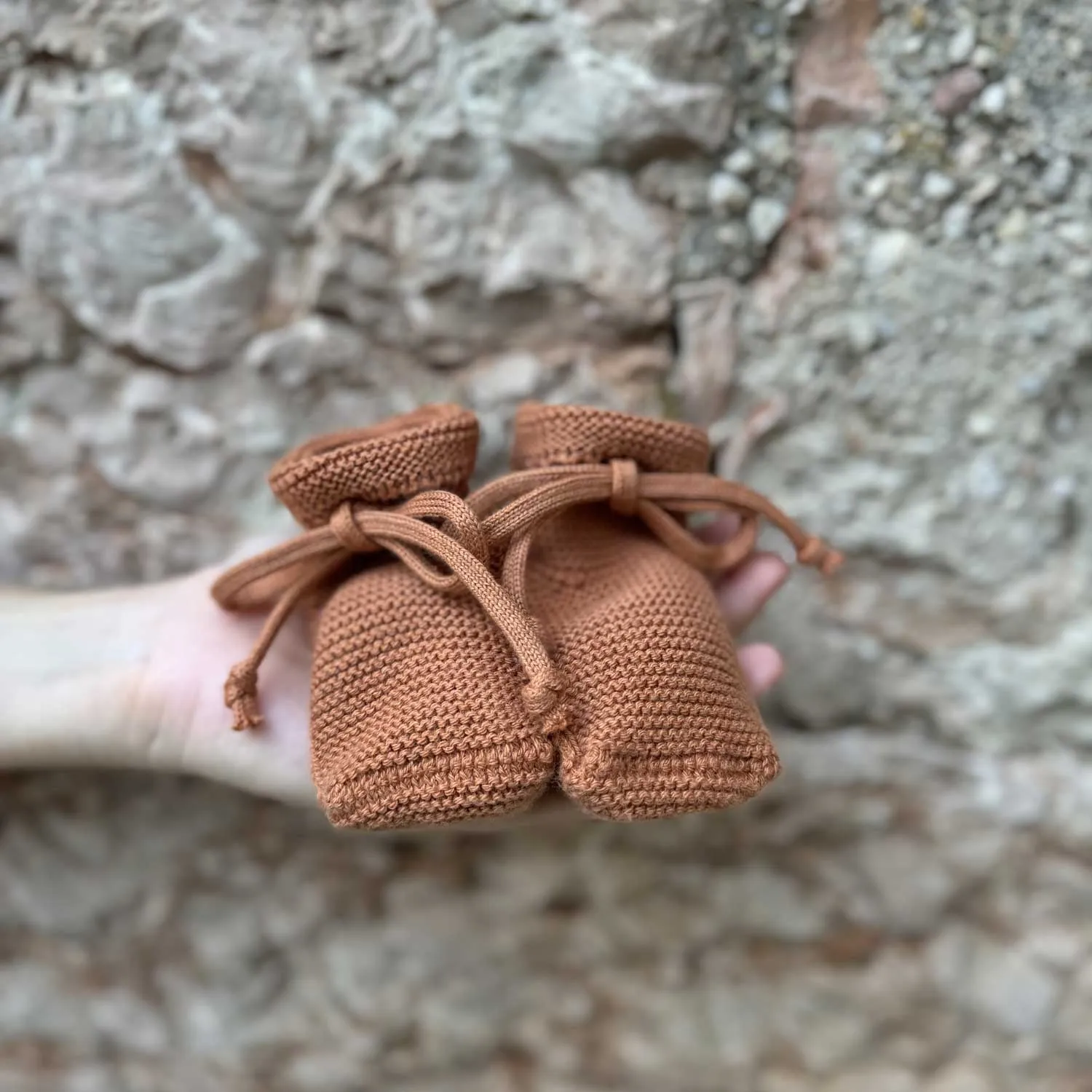 Calze in maglia Arancio