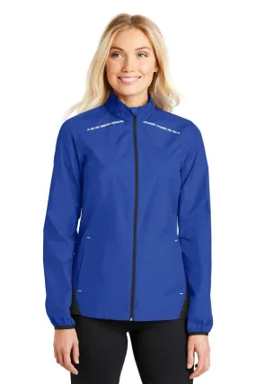 DISCONTINUED  Port Authority Ladies Zephyr Reflective Hit Full-Zip Jacket. L345