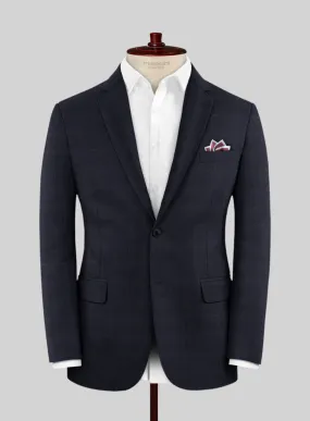 Lanificio Zegna Electa Corta Blue Checks Wool Jacket