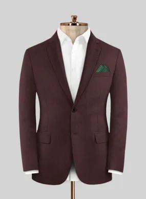 Lanificio Zegna Traveller Wine Wool Jacket