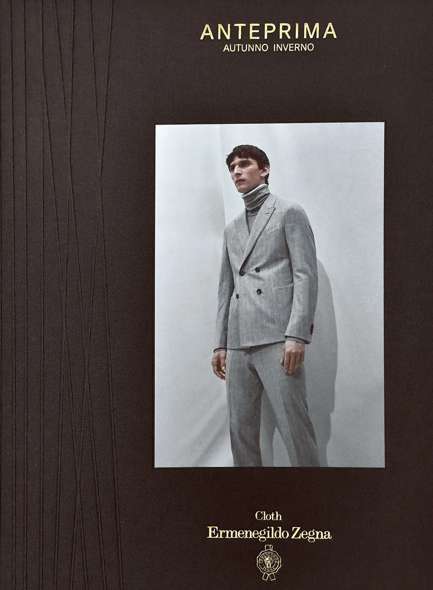 Lanificio Zegna Trofeo Brown Houndstooth Cashmere Jacket