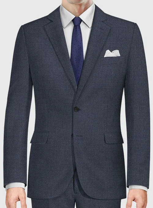 Lanificio Zegna Trofeo Slate Blue Wool Jacket