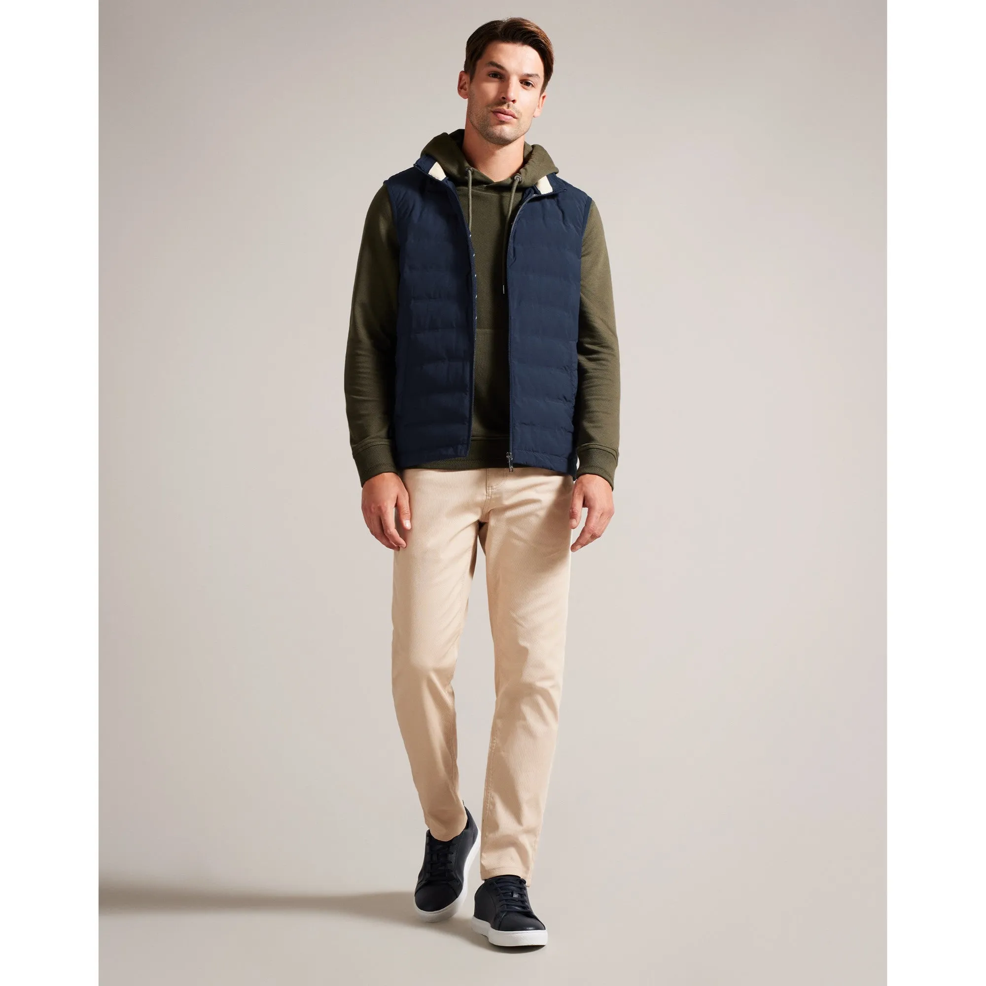 Men Mmo-Newwark-Nylon Welded Gilet - Blue