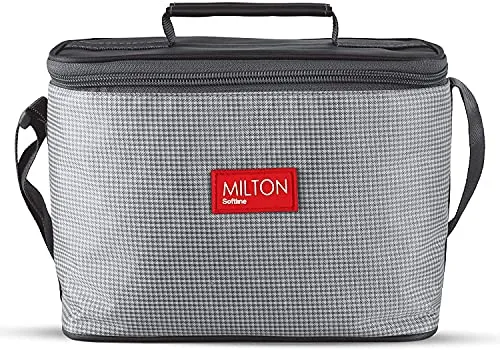 Milton Delicious Combo Stainless Steel Insulated Tiffin, Set of 3 Containers (200 ml, 320 ml, 500 ml) and 1 Tumbler, 380 ml, Grey | Airtight | Dishwasher-Safe | Easy to carry | Leak proof | Insulated | Food Grade | Odour Proof