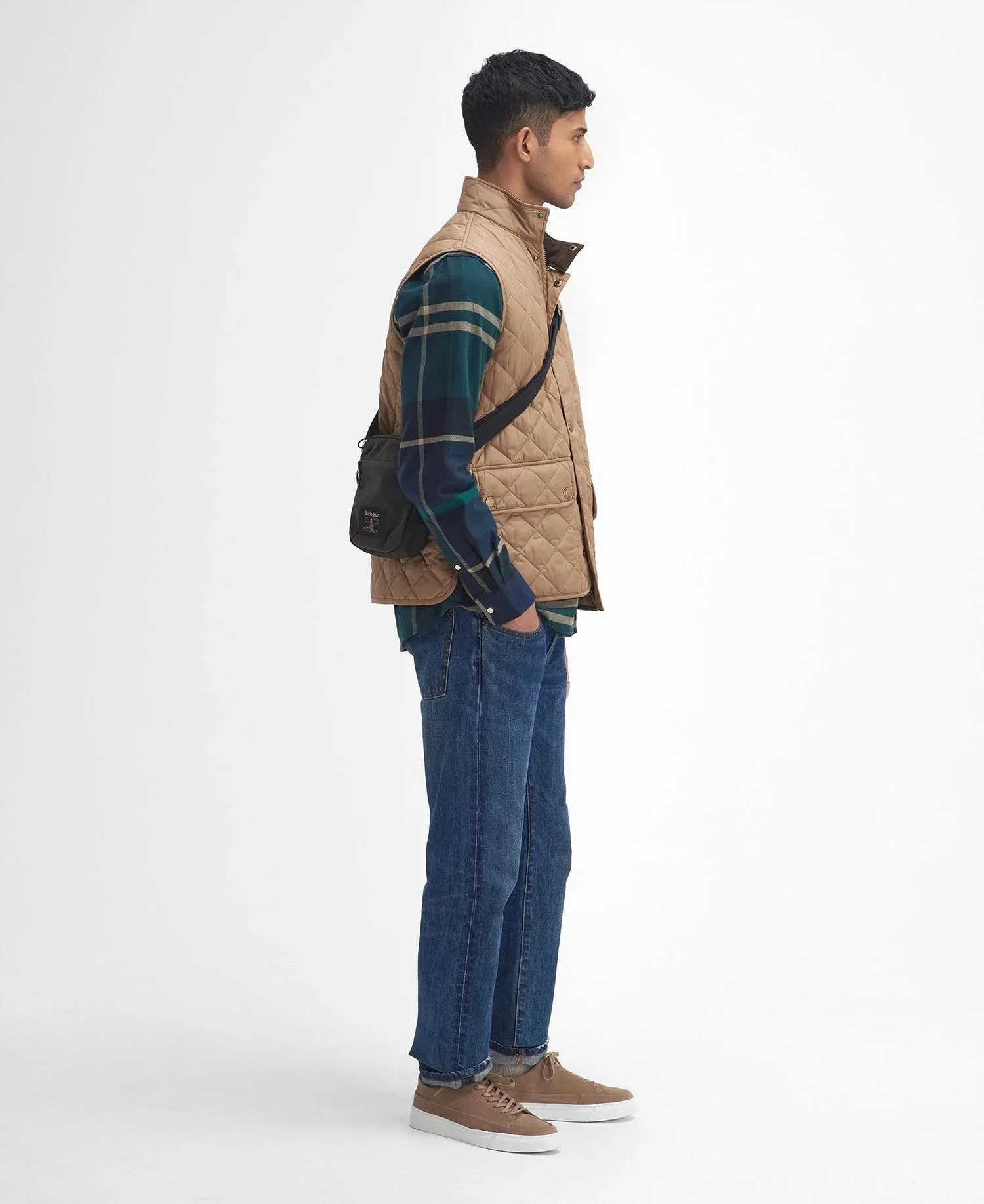 New Lowerdale Quilted Gilet (Light Sandstone)
