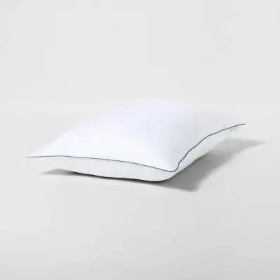 New - Standard/Queen Cooling  Bed Pillow White - Casaluna