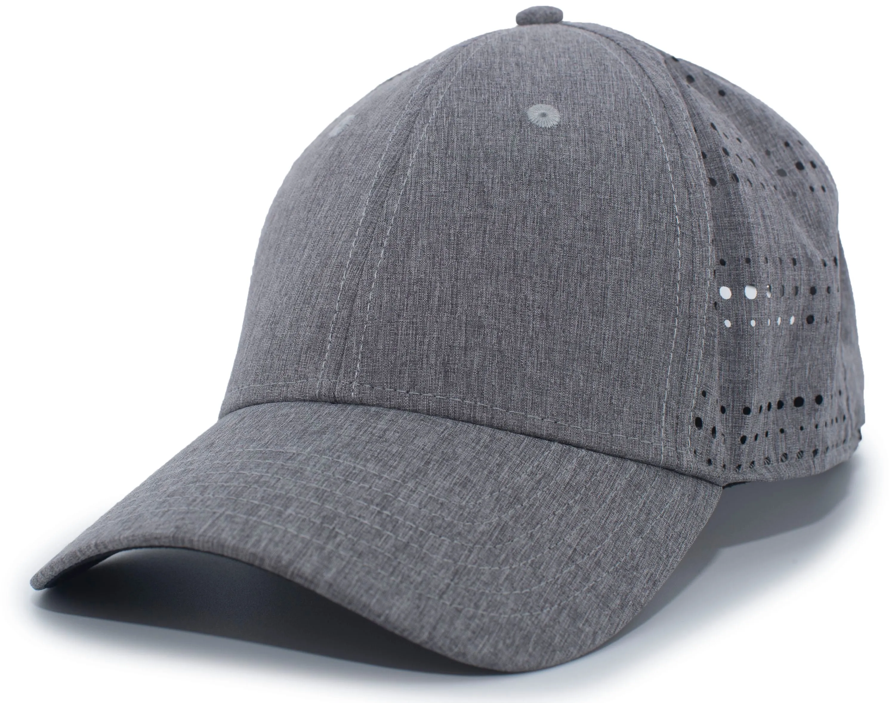 Pacific Headwear Perforated Hook-And-Loop Adjustable Cap