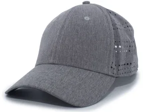 Pacific Headwear Perforated Hook-And-Loop Adjustable Cap