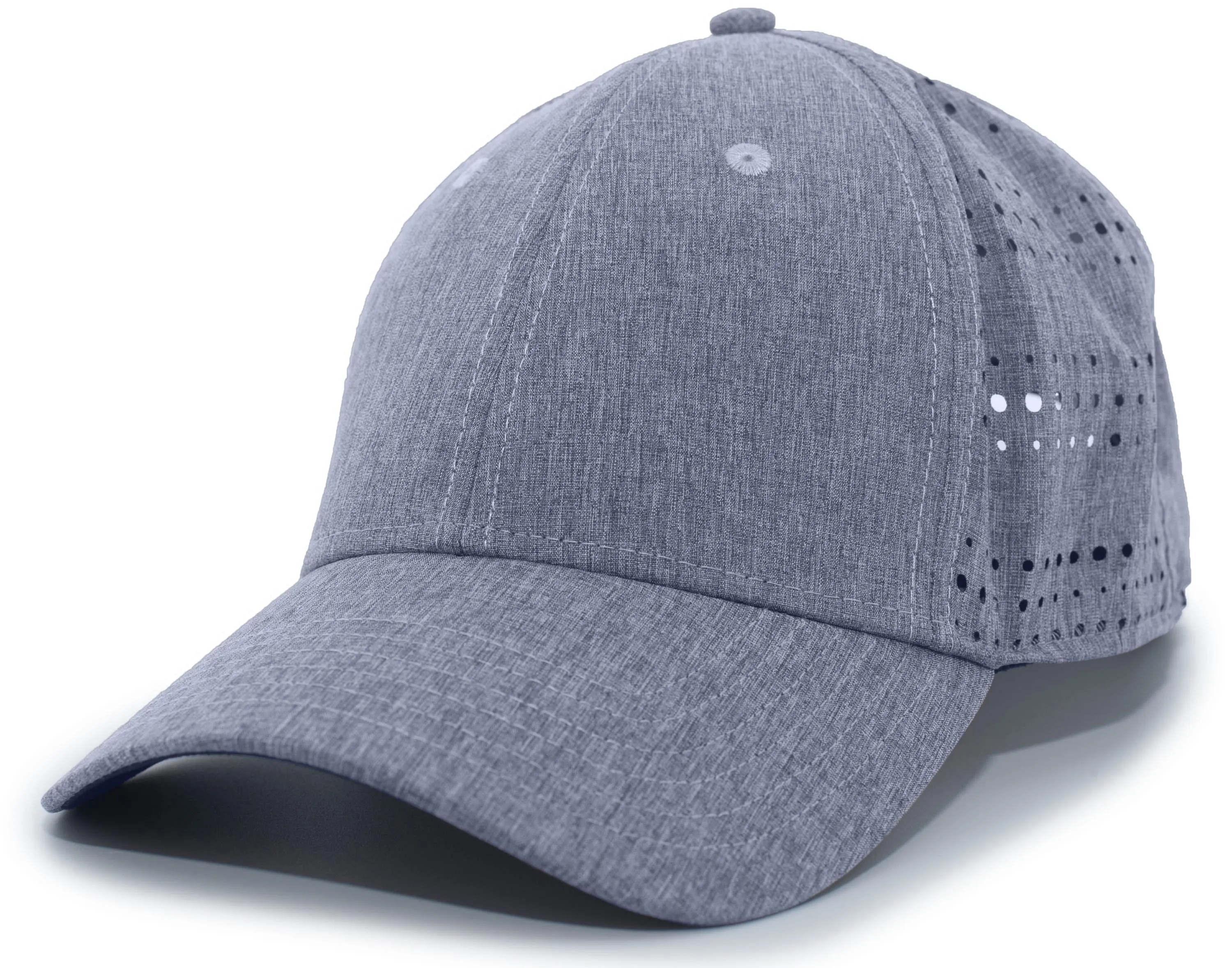 Pacific Headwear Perforated Hook-And-Loop Adjustable Cap