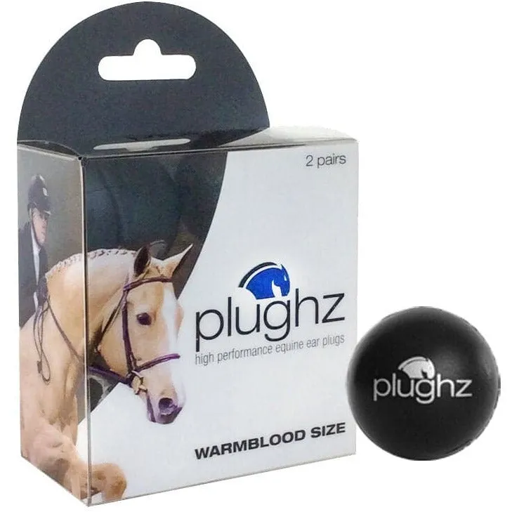 Plughz Horse Ear Plugs (Pack of 2 Pairs)