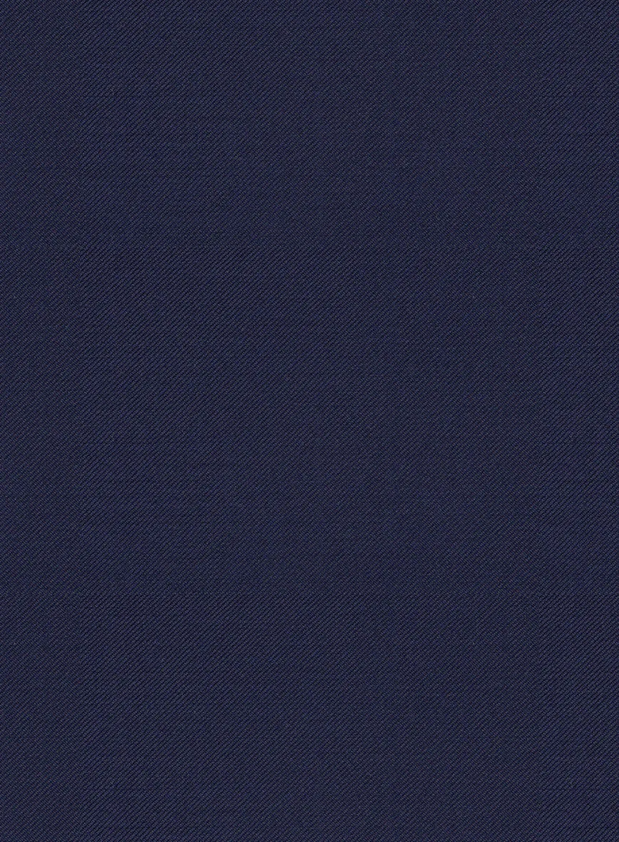 Scabal Alnip Indigo Blue Wool Jacket