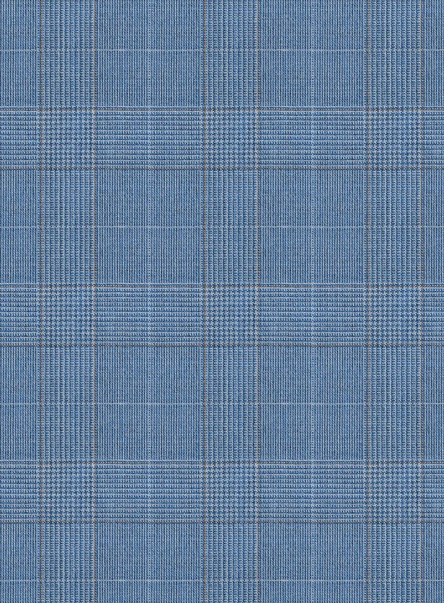 Scabal Cosmopolitan Prince Light Blue Wool Jacket