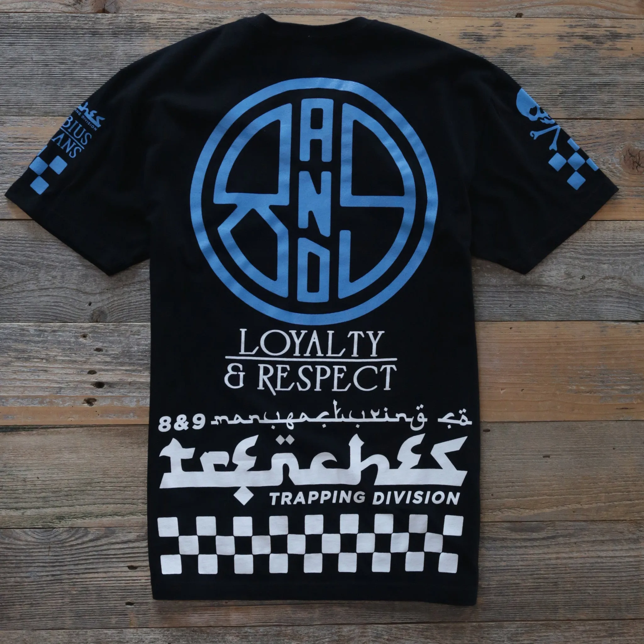 Trap Division Jersey Tee Black