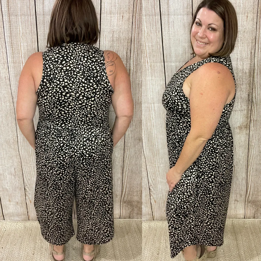 V-Neck Tank Jumpsuit