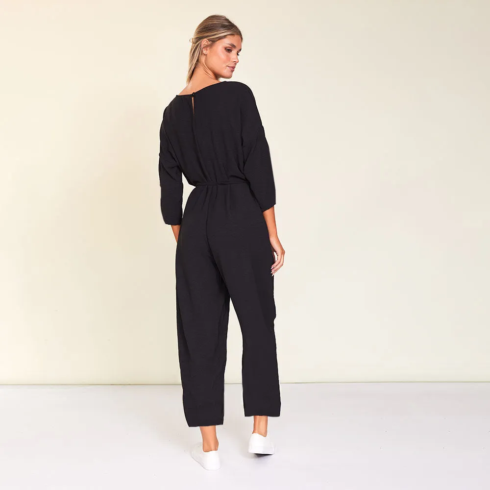 Viv Jumpsuit (Black)