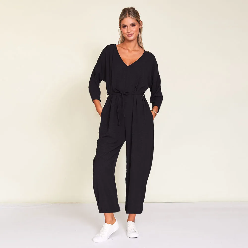 Viv Jumpsuit (Black)