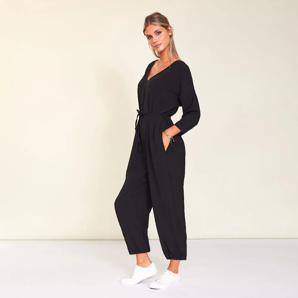 Viv Jumpsuit (Black)