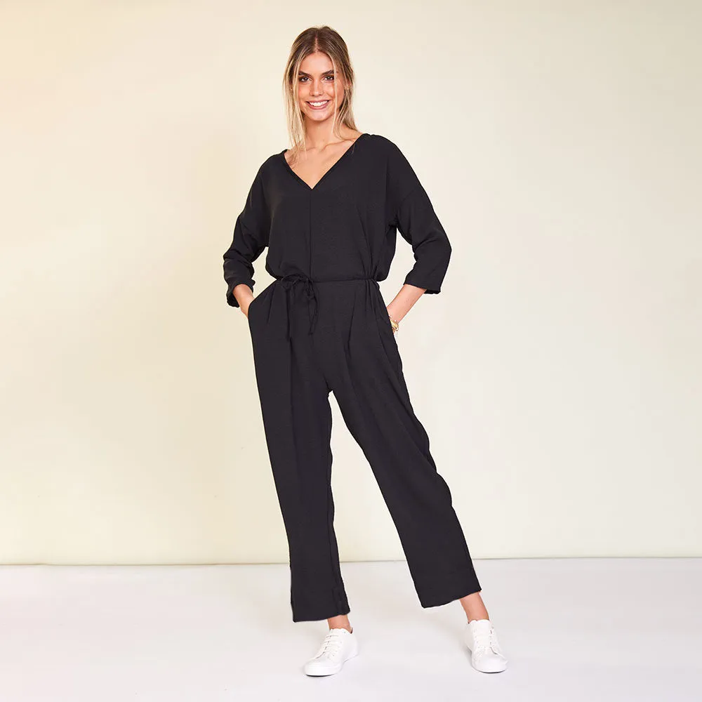 Viv Jumpsuit (Black)