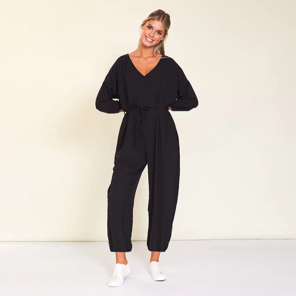 Viv Jumpsuit (Black)