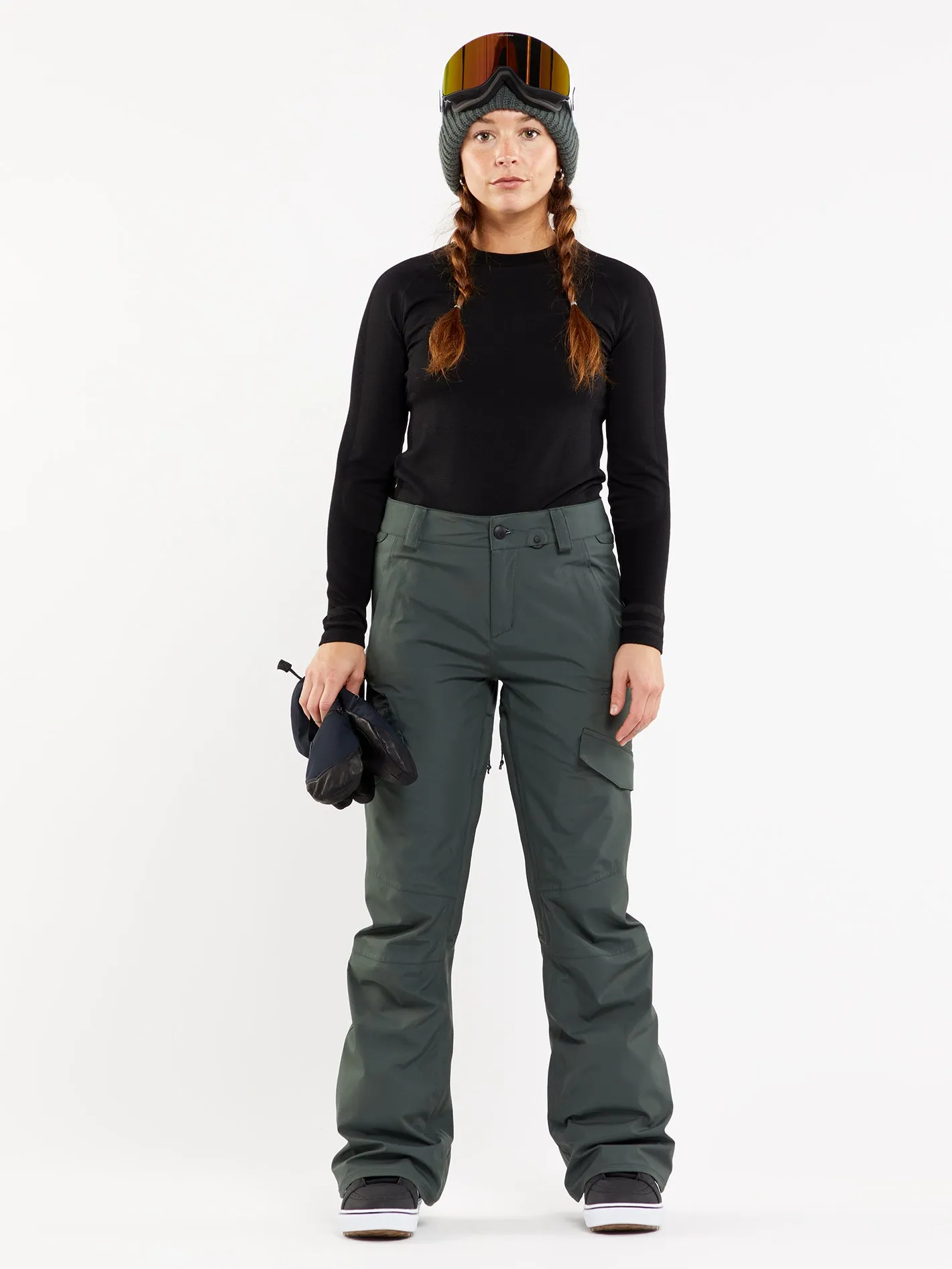 Womens Aston Gore-Tex Pants - Eucalyptus